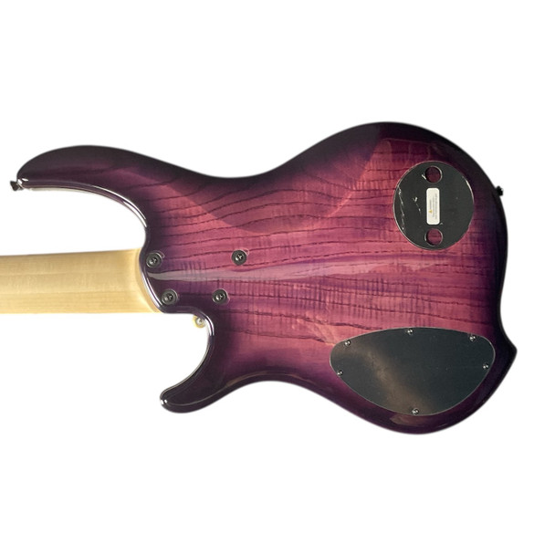 Dingwall, Combustion, 5 string, fanned frets, sheldon dingwall, ultra violet maple, emg