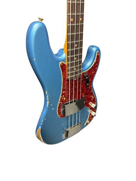 Fender Custom Shop Time Machine Relic 1964  P Bass, LPB/Rosewood  4 String Bass At Bass Central