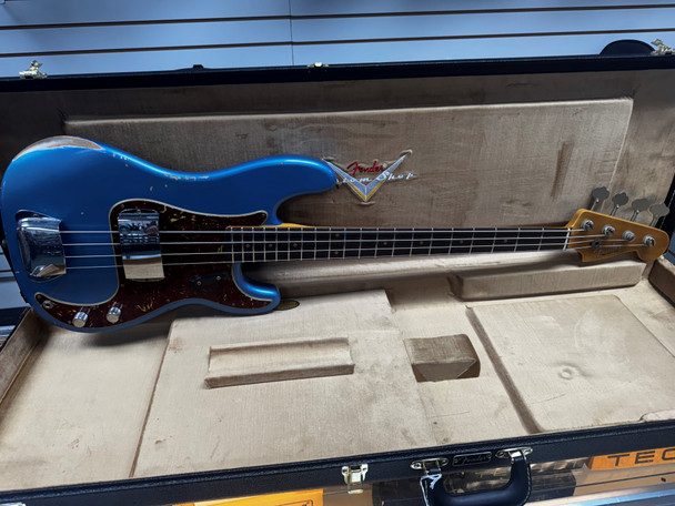 Fender Custom Shop Time Machine Relic 1964  P Bass, LPB/Rosewood Bass In Case