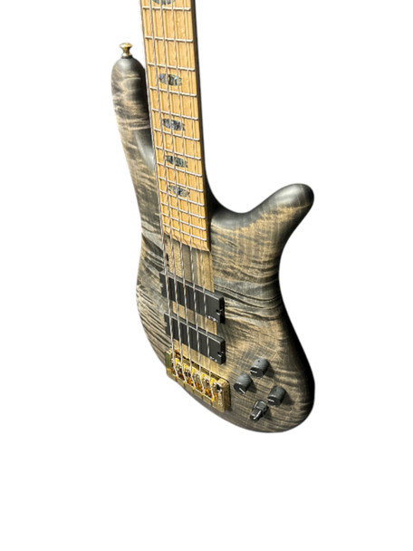 ベース spector usa NS-5SH Spector USA NS-5XL, Super Faded Black Oil w/ BEM and Haz-Lab