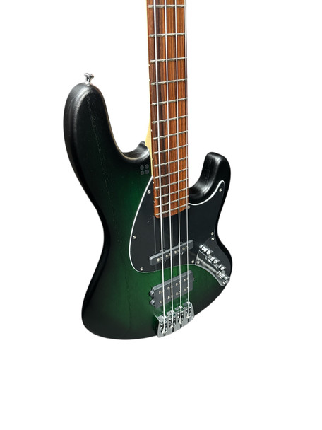 Sandberg Cal. TM-4 Superlight, Green Burst with Pau Ferro  4 String Bass At Bass Central