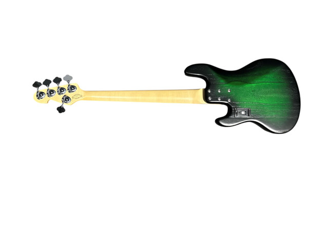 Sandberg Cal. TT-5 SuperLight Matte Green Burst / Maple 5 string Bass At Bass Central