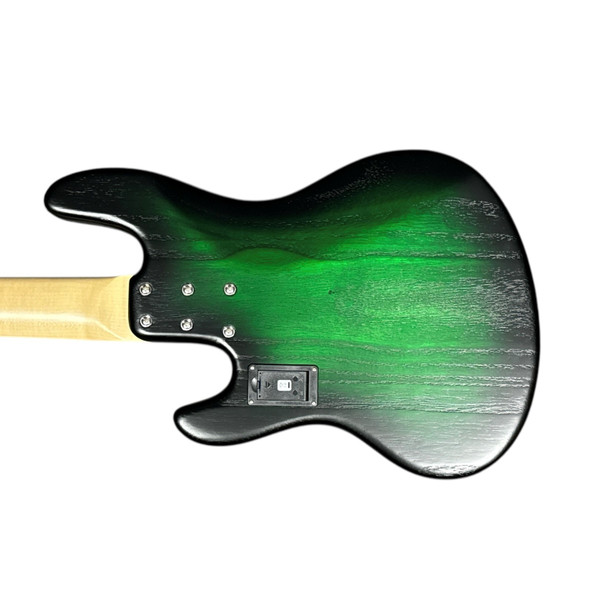 Sandberg Cal. TT-5 SuperLight Matte Green Burst / Maple 5 string Bass At Bass Central
