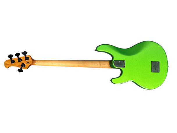 Ernie Ball Music Man StingRay 4 Special Kiwi Green/Ebony 4 String Bass At Bass Central