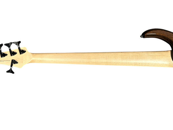 MTD Kingston KZX 5 (V1) FRETLESS LINED Mocha / Ebanol, USA Bartolini  5 String Bass At Bass Central