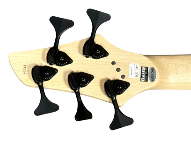 Dingwall Combustion (5), 2-Tone Black Burst with Pau Ferro 5 String Bass At bass Central