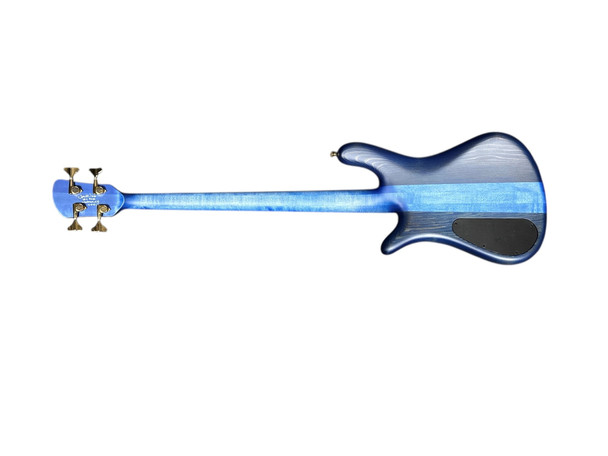 Spector USA NS-2, Custom Matte Green-Blue Burst 4 String Bass At Bass Central