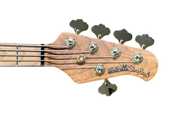 Ernie Ball Music Man StingRay 5HH Special, Jackpot / Roasted Maple 5 String Bass At Bass Central