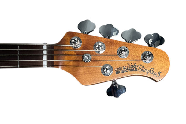 Ernie Ball, Music Man, StingRay, Sting ray, Stingray 5, HH Pacific Blue, Bass Guitar, electric