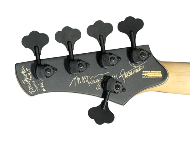 MTD Norm Stockton Sign (USA), Blue / Birdseye Maple  5 String Bass At Bass Central