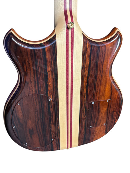 Alembic Stanley Clarke Sign Deluxe, Cocobolo / Ebony 4 String Bass At Bass Central