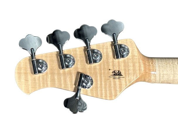 Ernie Ball Music Man 2025 BFR LTD Edition StingRay 5 HH, Paua Blue/Maple  5 String Bass At Bass Central