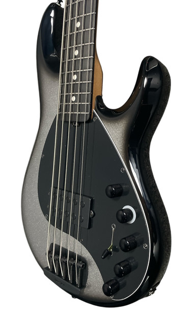 Ernie Ball, Music Man, Bass guitar, 5-string, alpha / omega , darkglass