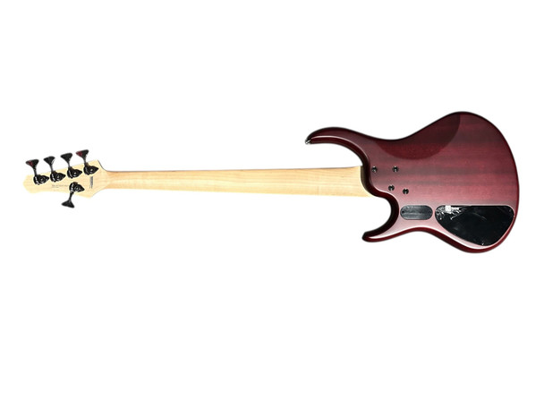 MTD KZX 5 (V2), Dark Cherry Burst / Maple/ USA Bartolini Electronics 5 String Bass At Bass Central