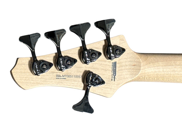MTD Kingston Andrew Gouche Sign. (5), Plum Burst / Purpleheart (V2) 5 String Bass At Bass Central