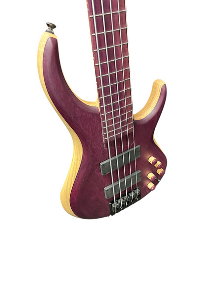 MTD (USA) 535-24, Purpleheart / Purpleheart FB  5 String Bass At Bass Central