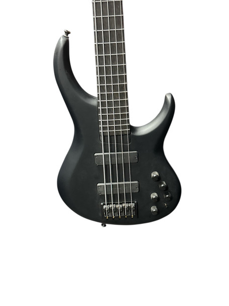 MTD (USA) 534-24, Black Matte / Ebony FB  5 String Bass At Bass Central
