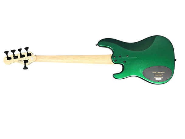 Dingwall SP1 (5) Dark Candy Green / Rosewood 5 String Bass At Bass Central