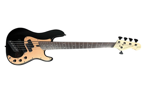 Dingwall SP1 (5), Black Gloss / Rosewood  5 String Bass At Bass Central