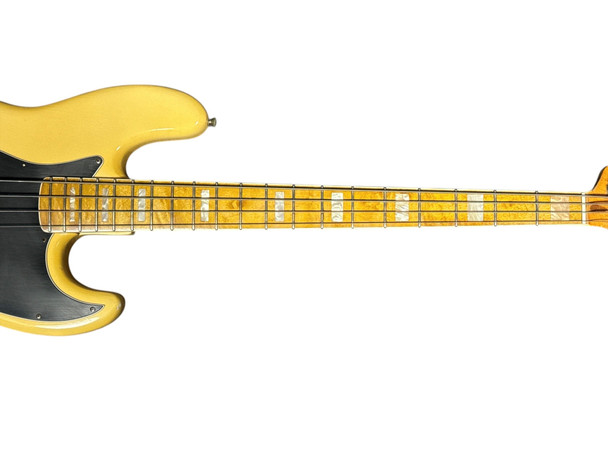 Fender Jazz Bass, 1974 Olympic White/Maple 4 String Bass At Bass Central