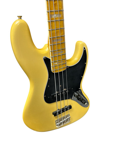 Fender Jazz Bass, 1974 Olympic White/Maple 4 String Bass At Bass Central