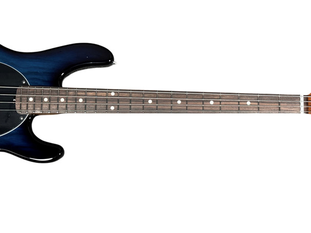 Ernie Ball StingRay 4 H Special, Pacific Blueburst / Rosewood 4 String Bass At Bass Central