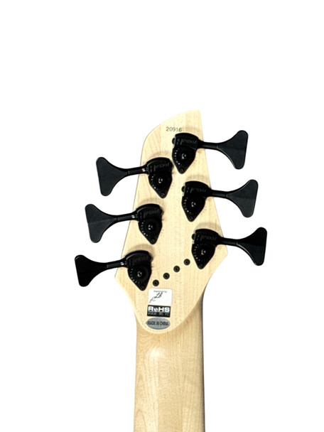 Dingwall NG-3 (6), Lamborghini Orange/ Maple 6 String Bass At Bass Central