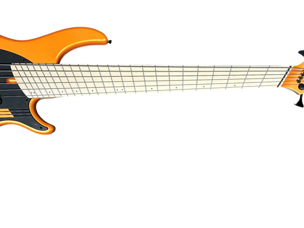 Dingwall NG-3 (6), Lamborghini Orange/ Maple 6 String Bass At Bass Central