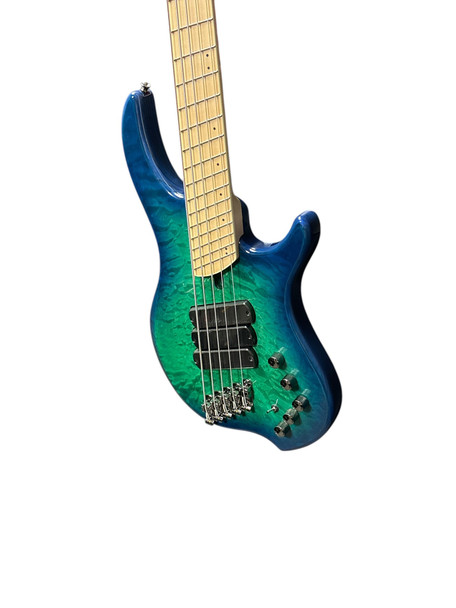 Dingwall Combustion 5 Whalepool Burst / Maple  5 String Bass At Bass Central