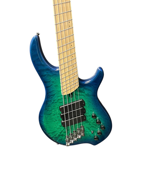 Dingwall Combustion 5 Whalepool Burst / Maple  5 String Bass At Bass Central