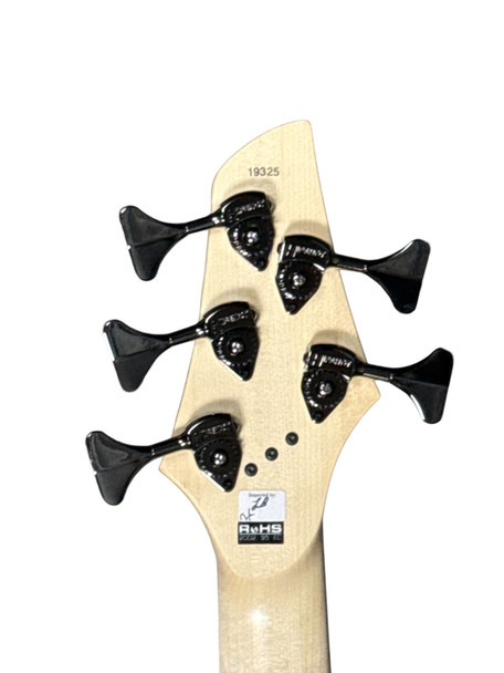 Dingwall Combustion 5 (3 Pickup), Indigo Burst / Maple 5 String Bass At Bass Central