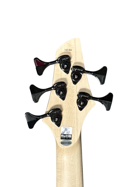Dingwall Combustion (5), Ultra Violet w/ Maple 5 String Bass At Bass Central