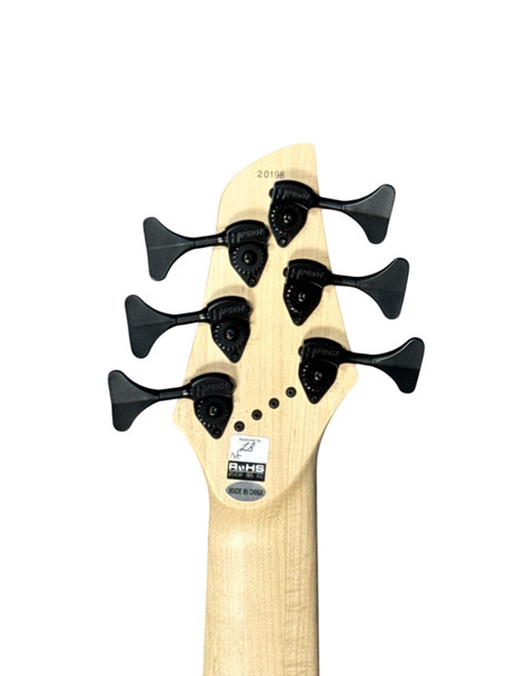Dingwall Combustion 6 (3 Pickup), Indigo Burst / Maple 6 String Bass At Bass Central