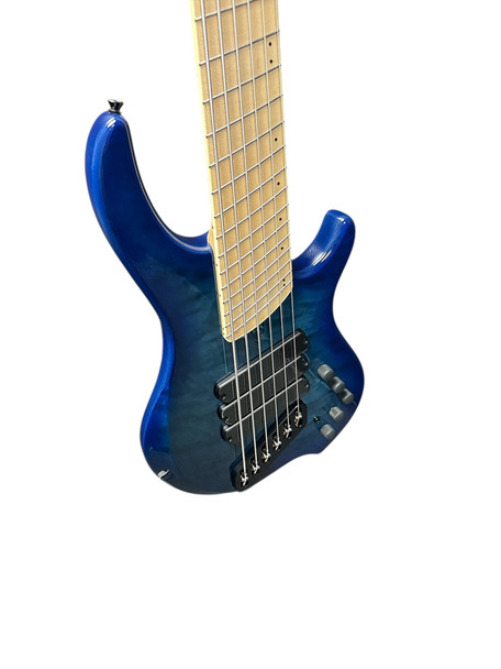 Dingwall Combustion 6 (3 Pickup), Indigo Burst / Maple 6 String Bass At Bass Central