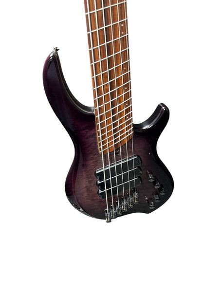 Dingwall Combustion (6), Ultra Violet / Pau Ferro / 3 Pickups 6 String Bass At Bass Central