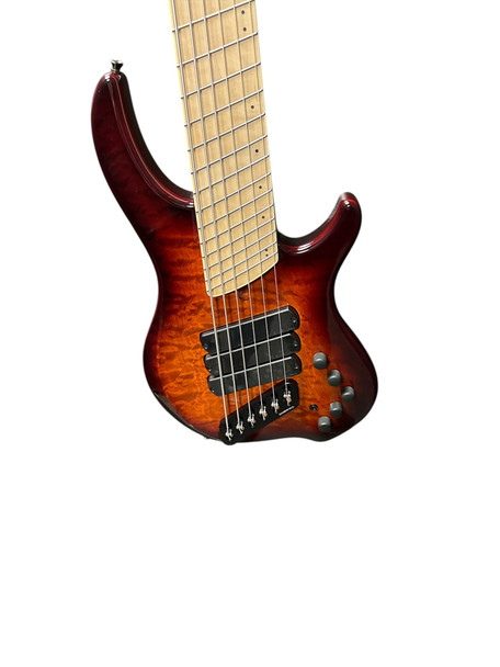 Dingwall Combustion 6, (3) Pickup, Vintage Burst w/ Pau Ferro B-STOCK 6 String Bass At Bass Central