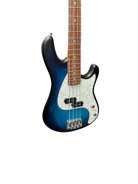 Sandberg Cal Vs (Lionel) Short Scale, Blue Burst / Pau Ferro 4 String Short Scale Bass At Bass Central