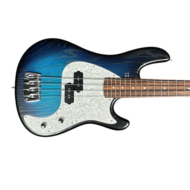 Sandberg Cal Vs (Lionel) Short Scale, Blue Burst / Pau Ferro 4 String Short Scale Bass At Bass Central