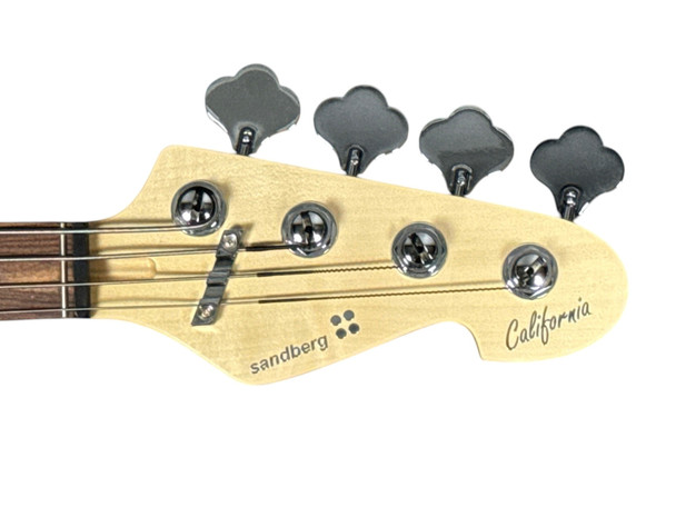 Sandberg Cal. TT-4 SuperLight, Black Matte / Pau Ferro 4 String Bass At Bass Central