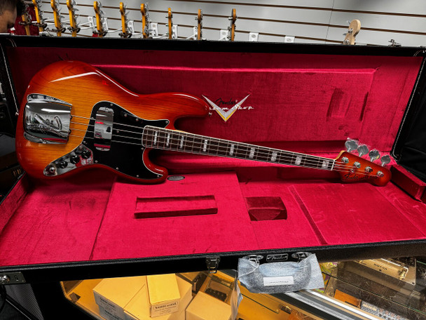 Fender Custom Shop 1975 Faded Cherry Sunburst Jazz Bass *On Order