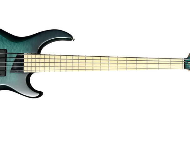 MTD Kingston Norm Stockton Sign. (5), Blueburst / Maple 5 String Bass At Bass Central
