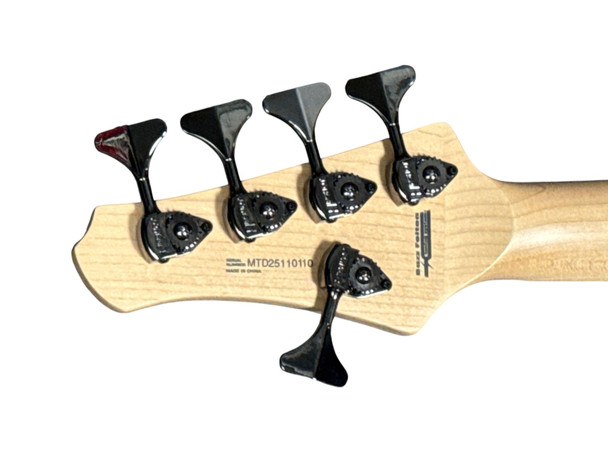 MTD Kingston Norm Stockton Sign. (5), Blueburst / Maple 5 String Bass At Bass Central