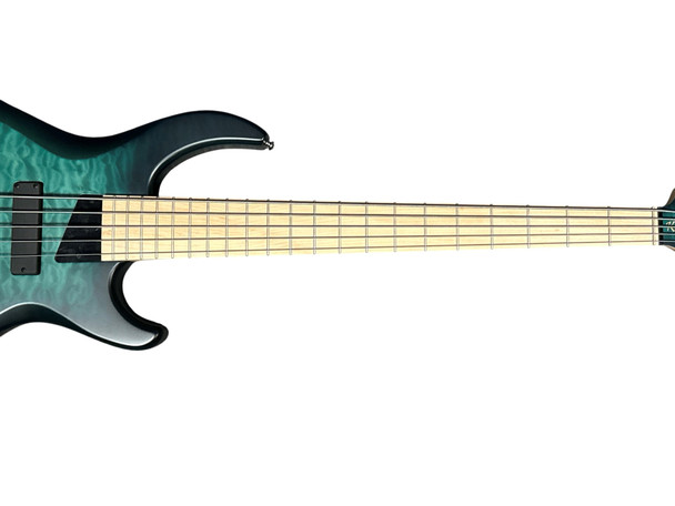 MTD Kingston Norm Stockton Sign. (5), Blueburst / Maple 5 String Bass At Bass Central