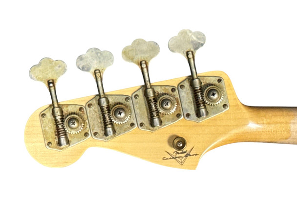 Fender Custom Shop Time Machine Journeyman 1965 Jazz Bass, Faded Dakota Red/Rosewood