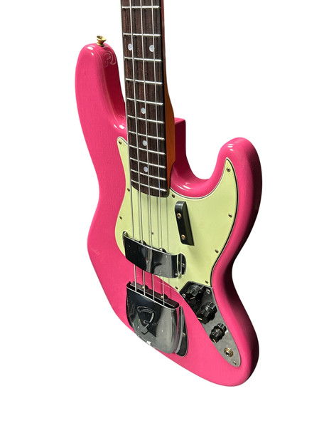 Fender Custom Shop Time Machine Journeyman 1965 Jazz Bass, Faded Dakota Red/Rosewood