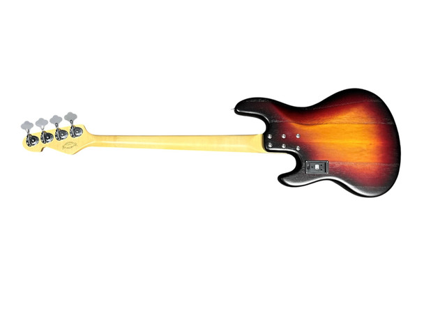 Sandberg California TT-4 SuperLight, 3-Tone Sunburst with Pau Ferro 4 String Bass At Bass Central