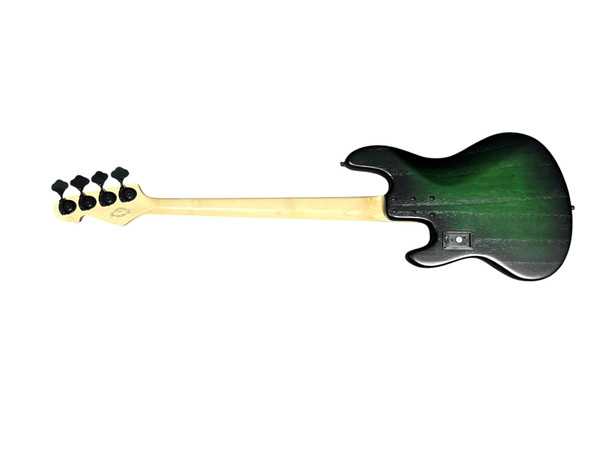 Sandberg Cal. TM-4 Superlight, Green Burst with Maple Neck/ Maple FB, Black Blocks  4 String Bass At Bass Central