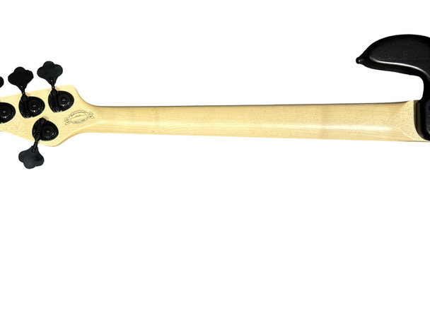 Sandberg TT-5 SuperLight, Matte Black / Maple Neck, BEM FB 5 String Bass At Bass Central