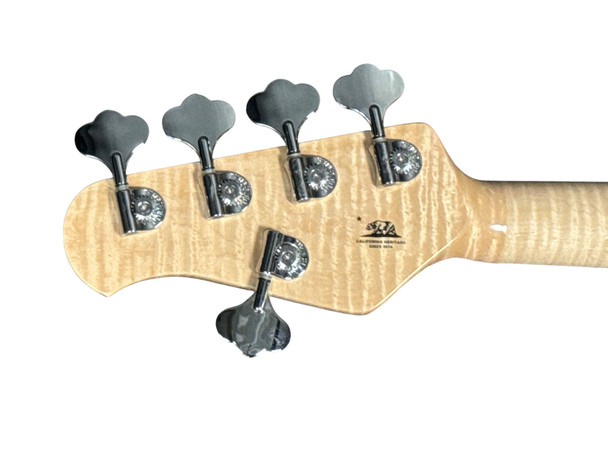 Ernie Ball Music Man 2025 BFR LTD Edition StingRay 5 HH, Paua Blue/Maple  5 String Bass At Bass Central