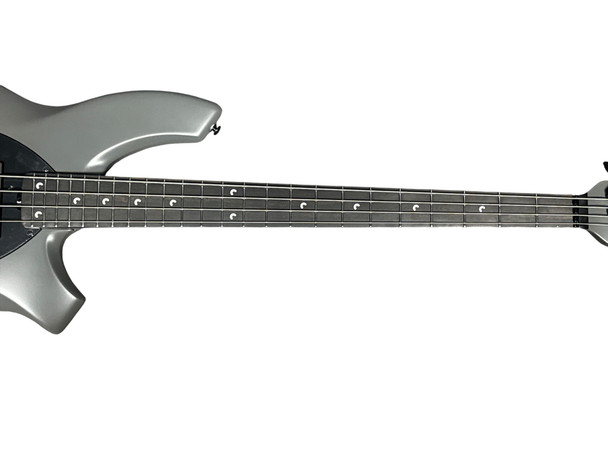 Ernie Ball Music Man Bongo 4 HH, Titan Grey / Ebony  4 String Bass At Bass Central